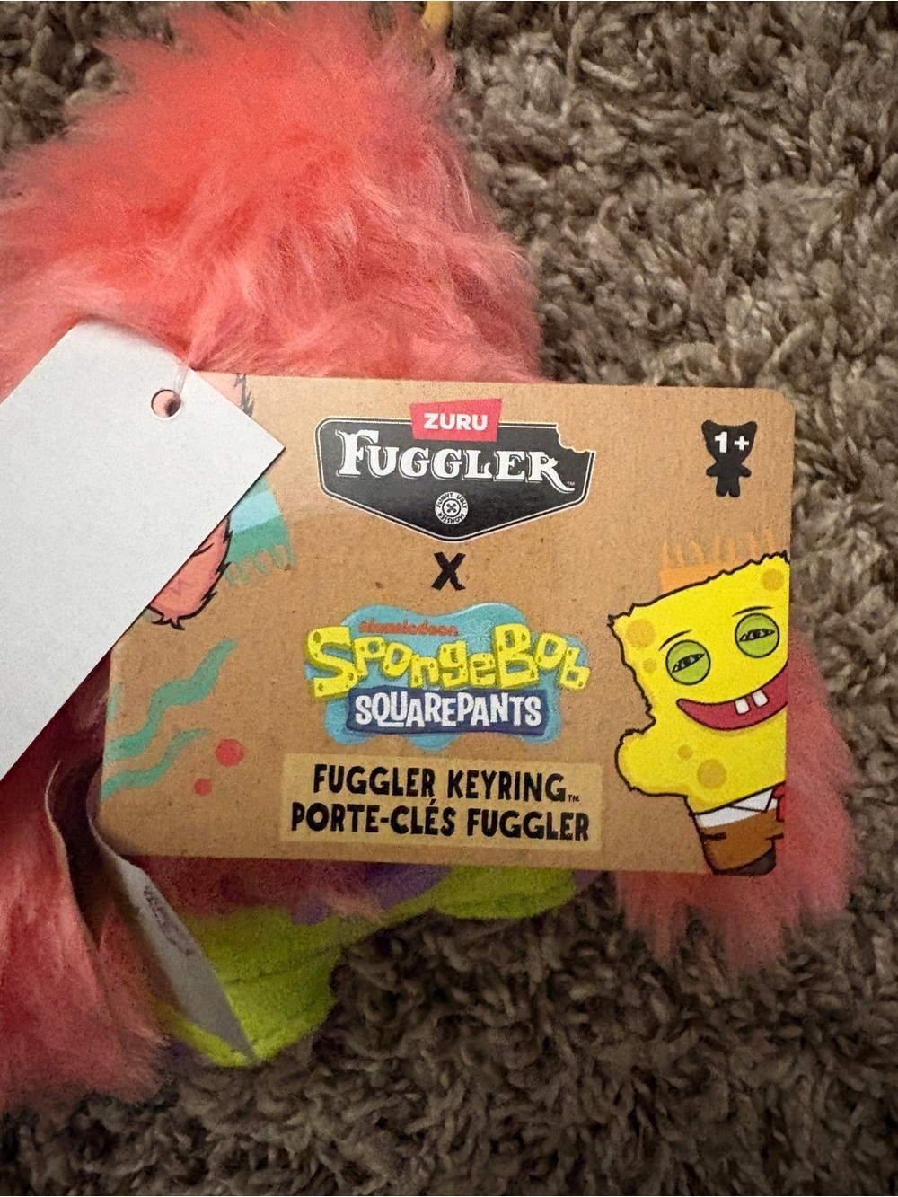 Fuggler x SpongeBob - Fuggler Keyring Kechain - Picture 3 of 7